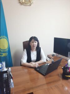 МКҚК «Балажан» бөбекжайының меңгерушісі Ширшикбаева Гульнур Боранбаевна